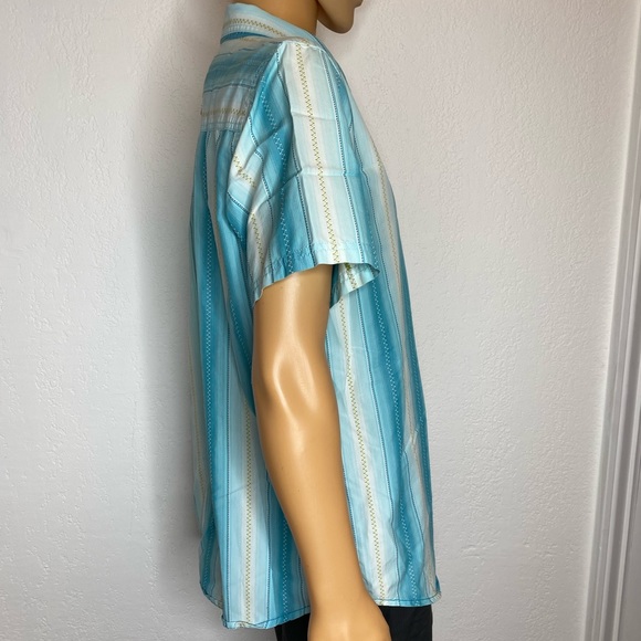 PrAna Hiking Fishing Outdoors Button Down Shirt Men's Size L Organic Cotton EUC - Picture 6 of 13